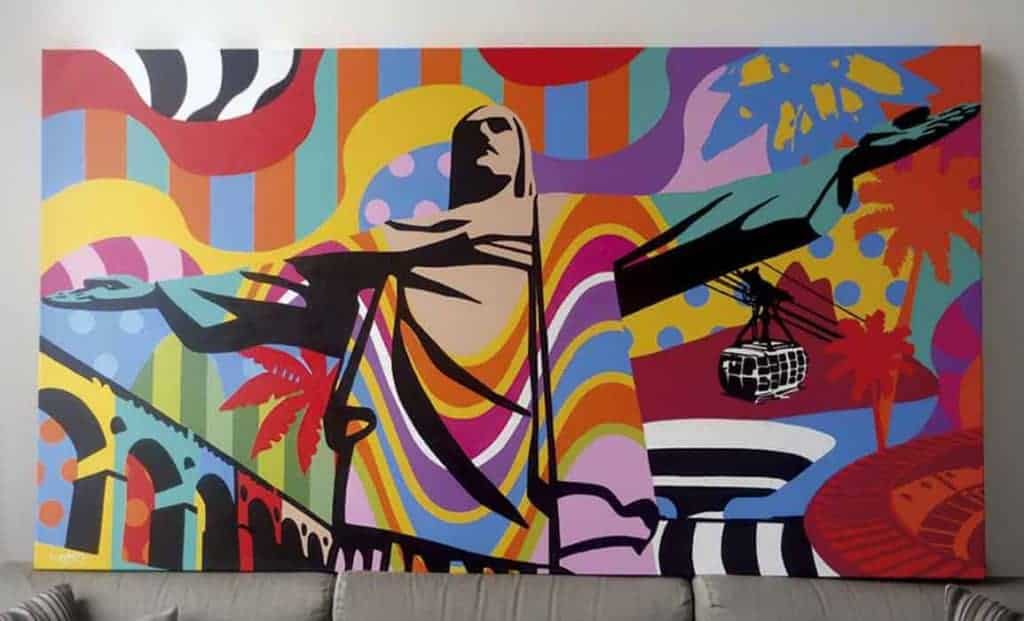 Brazilian Art Is The Inspiration Of The Pop Artist Lobo Lobo Pop Art