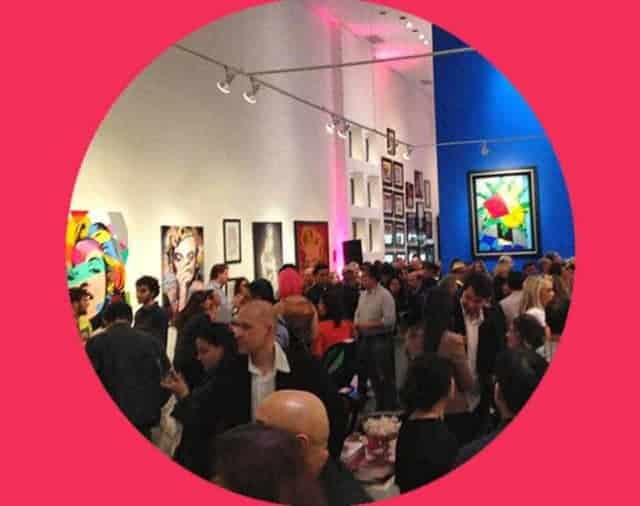 Exposição de Lobo na Galeria Romero Britto