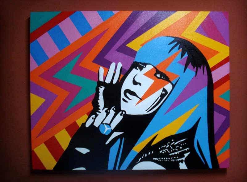 Lady Gaba Pop Art Paintings