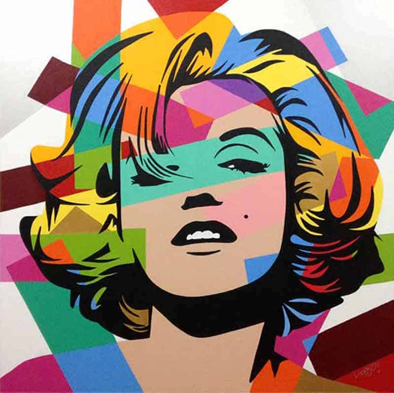 Marilyn Monroe Pop Art Paintings