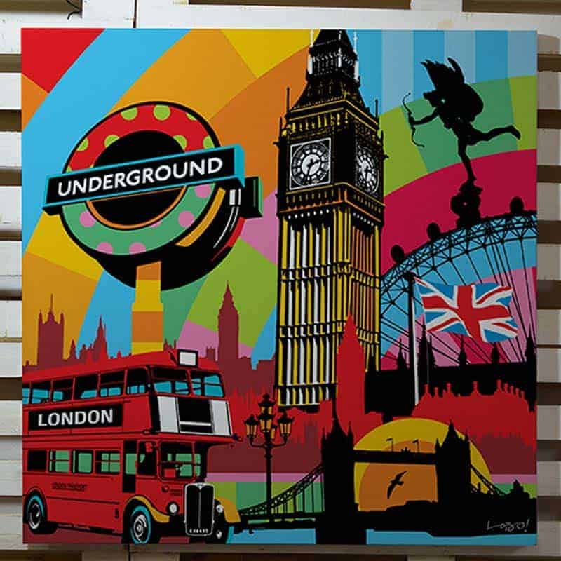 London Pop Art Paintings