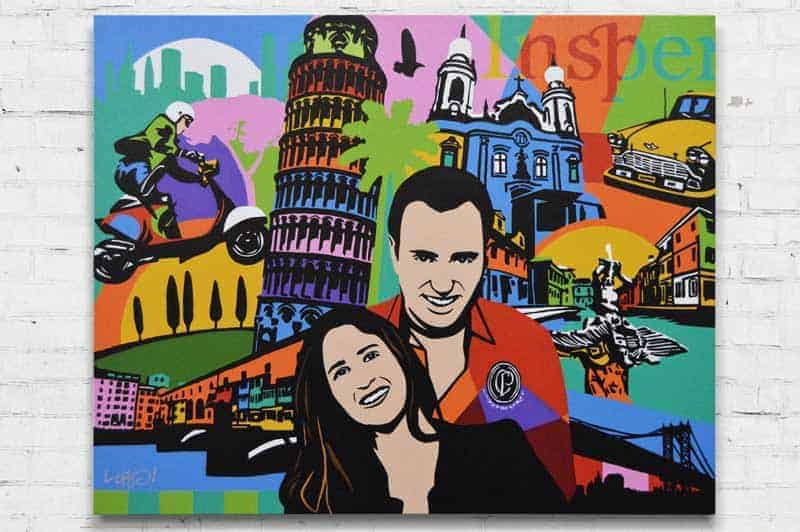 Couple Canvas Painting