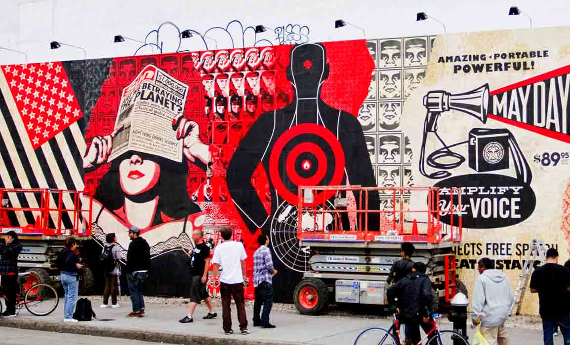 Street Art e Graffiti Shepard Fairey