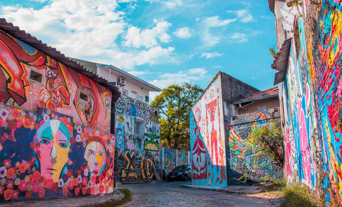 Sao Paulo is considered the Capital of The Graffiti - Lobo Pop Art