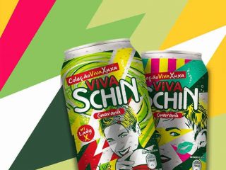 Lobo colors a series of collectible cans from Viva Schin