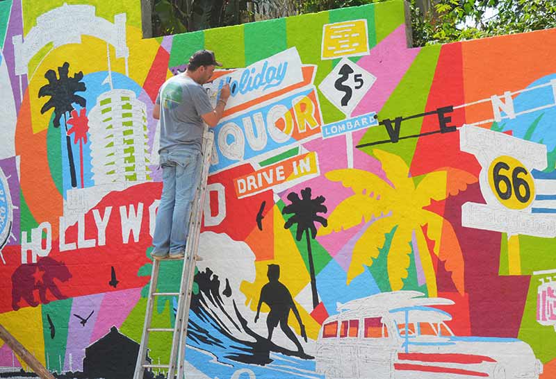 Mural Art Inspiring Los Angeles Attractions