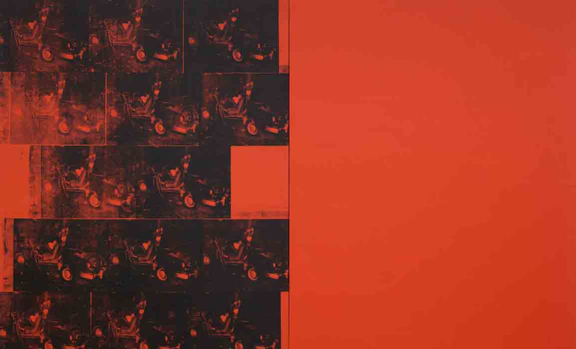 Andy Warhol Orange Car Crash1963