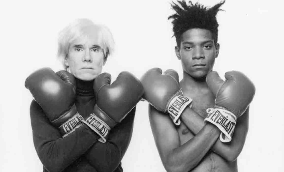 Andy Warhol and Jean Michael Basquiat