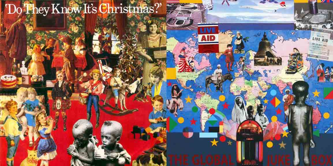 Peter Blake's Art for Band Aid and Live Aid