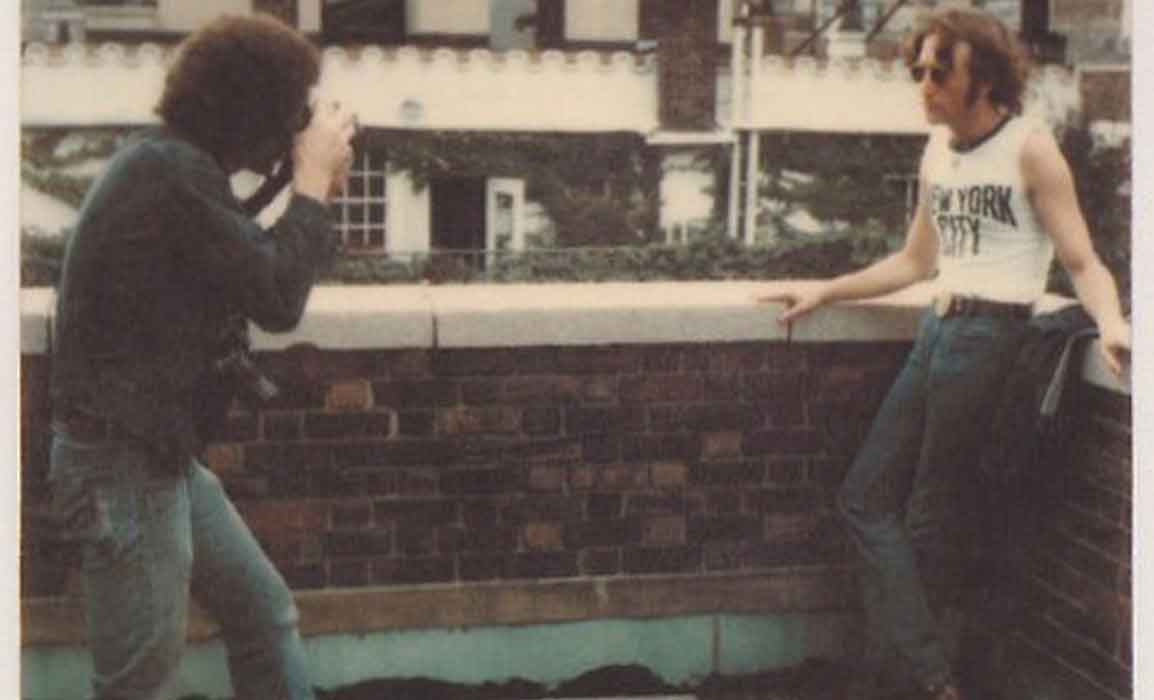 John Lennon and Bob Gruen