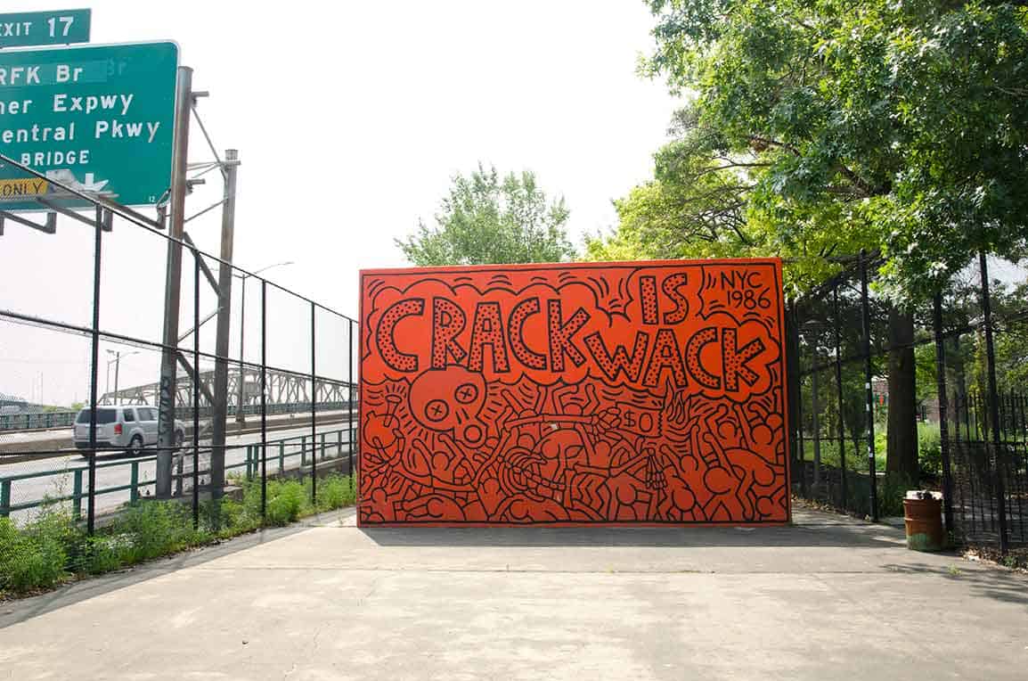 Art Crack is Wack by Keith Haring