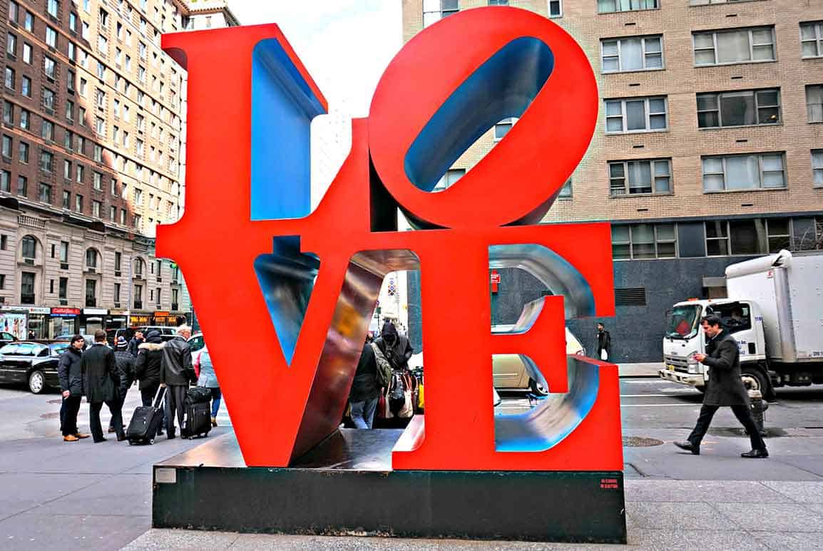 Love Sculpture NY