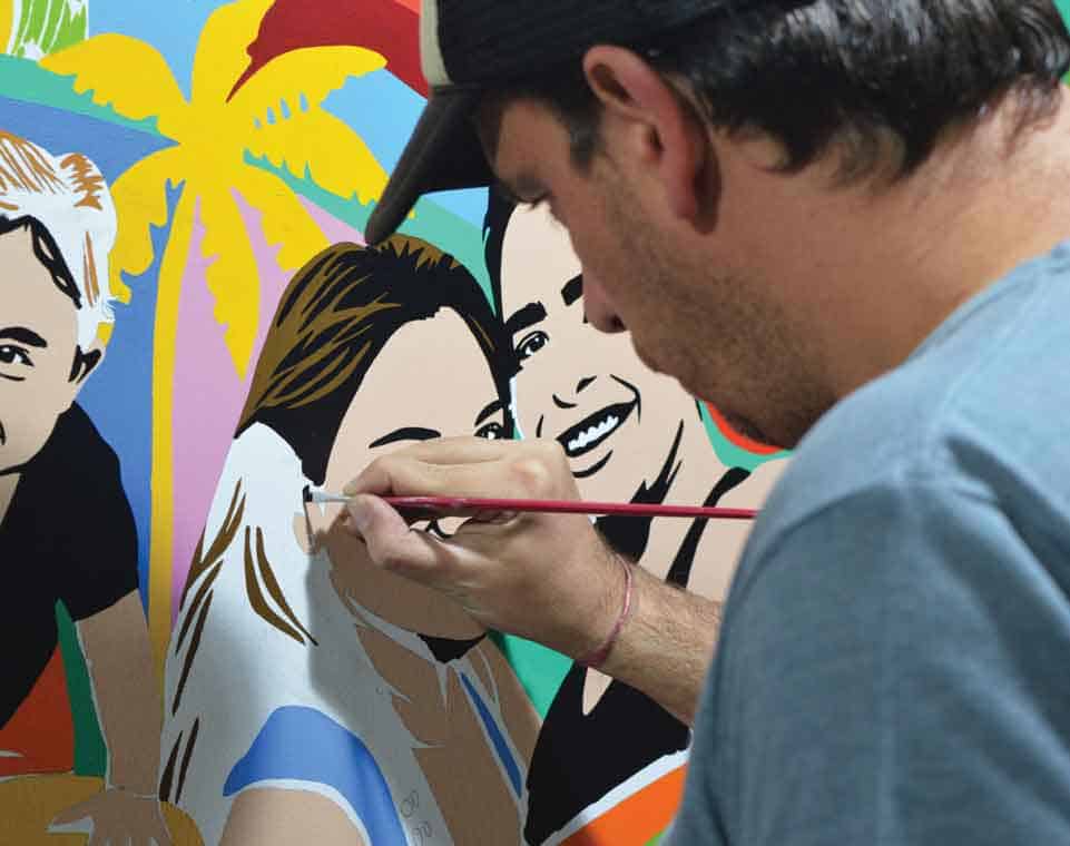 Pop Art Artista Lobo