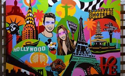 Quadros Pop Art Artista Lobo